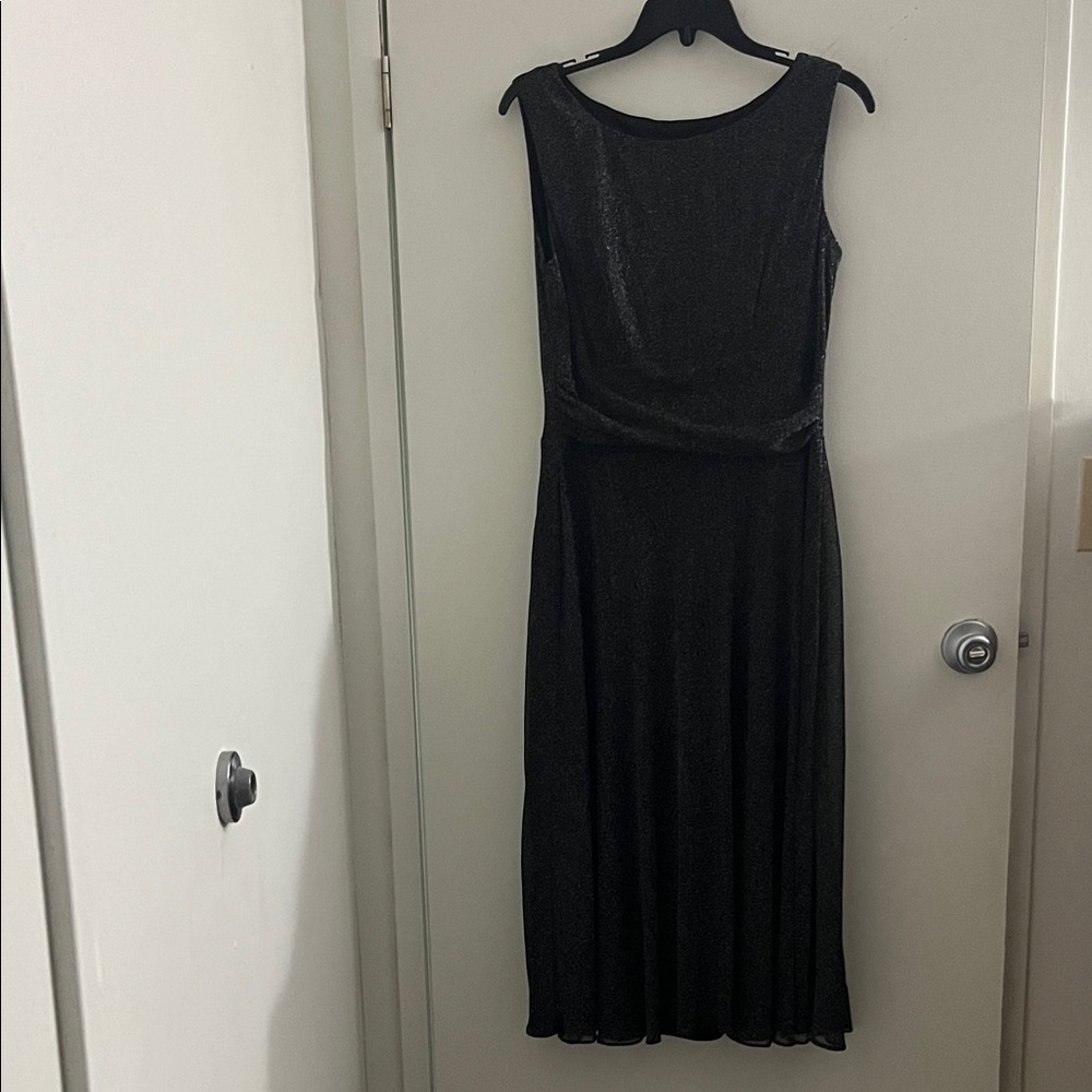 Perceptions Black Midi Dress